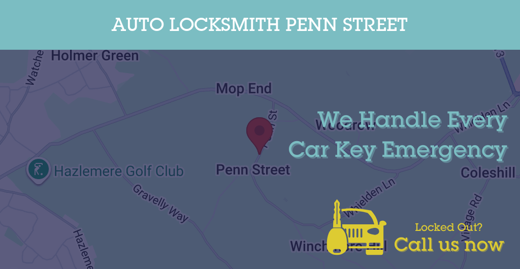 Auto Locksmith Services in Penn Street - HP postcode