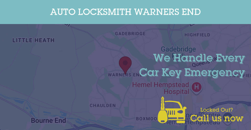 Auto Locksmith Services in Warners End - HP postcode